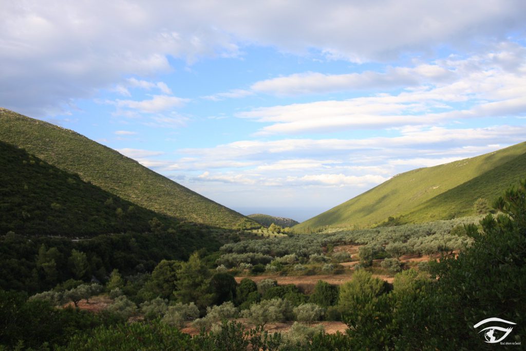 Panorama wyspy Zakynthos