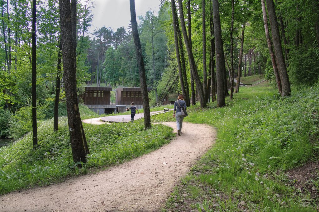 Dineika Wellness Park, przejście do strefy spa