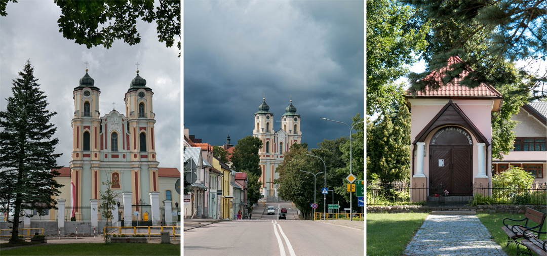 Sejny widok na bazylikę