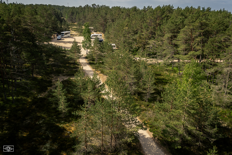 Kolka widok z wieży widokowej