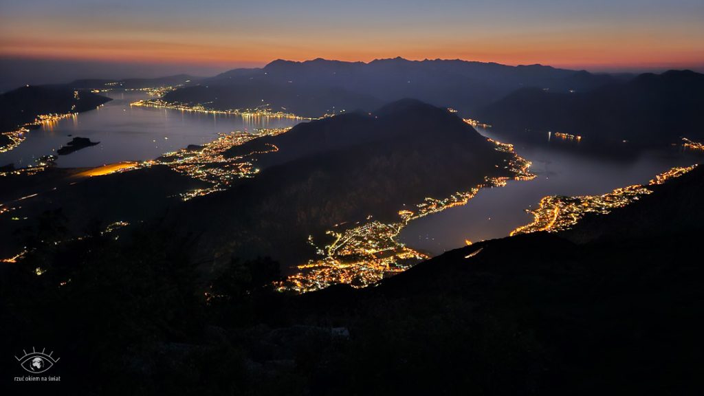 punkt widokowy na Zatokę Kotorską