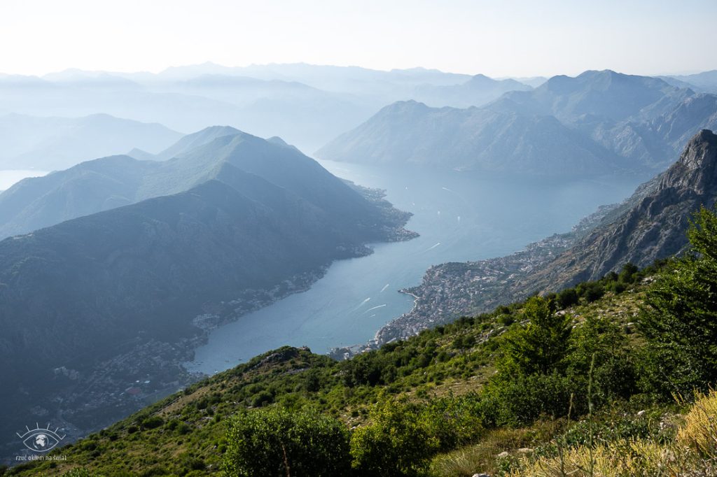 punkt widokowy na Zatokę Kotorską