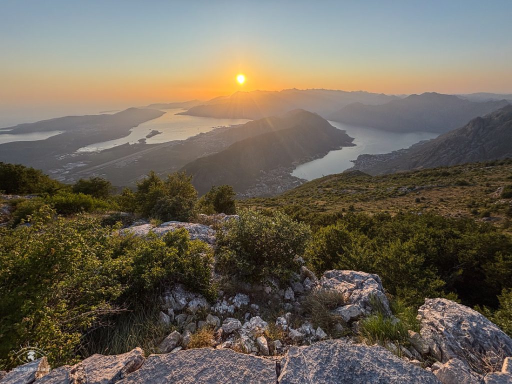punkt widokowy na Zatokę Kotorską